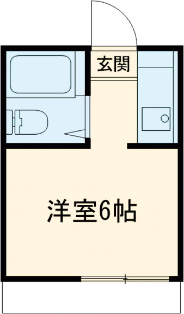 コーポ泉の間取り