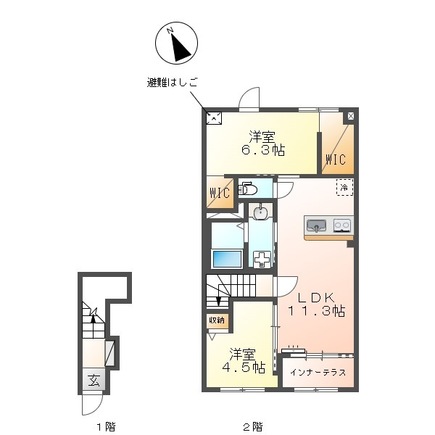 アネシス八王子の間取り