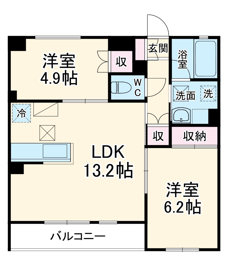 コハル美ヨリの間取り