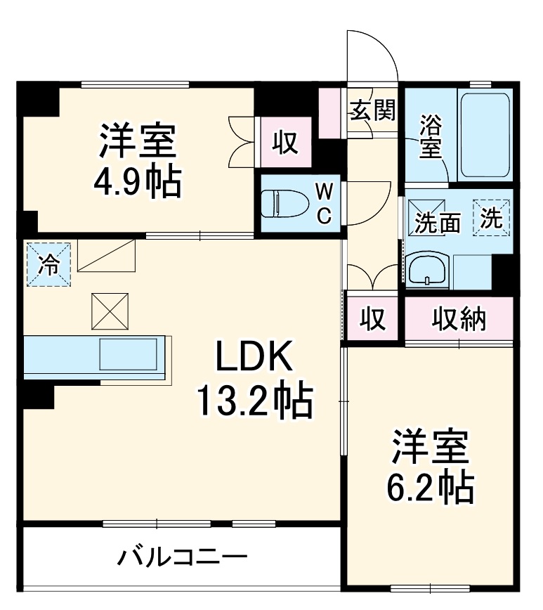 コハル美ヨリの間取り