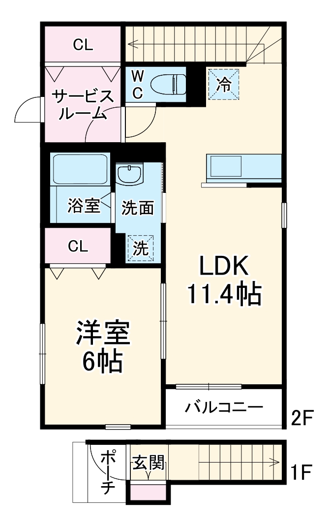 グランスリジエの間取り