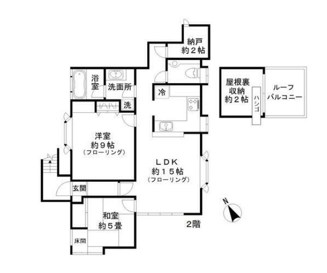上池台5丁目住宅の間取り