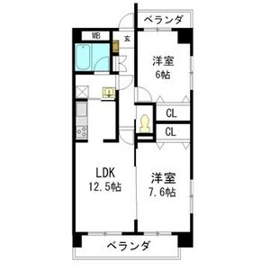 ダノイ美崇の間取り