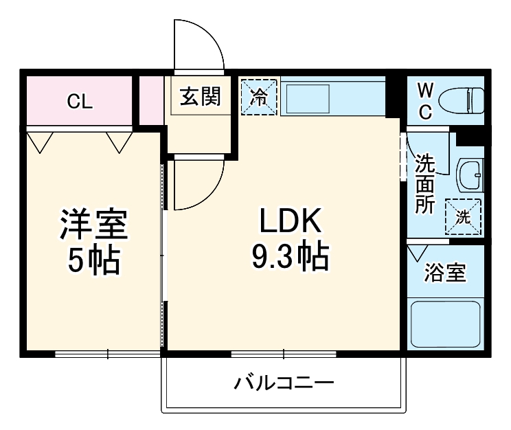 サニーコート8の間取り