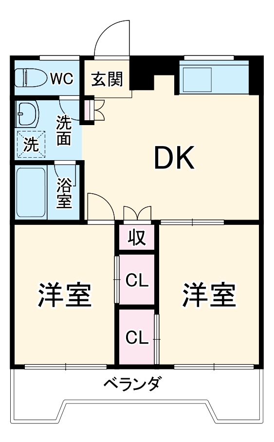 ＣＡＳＡＮＯＡＨ名東 の間取り