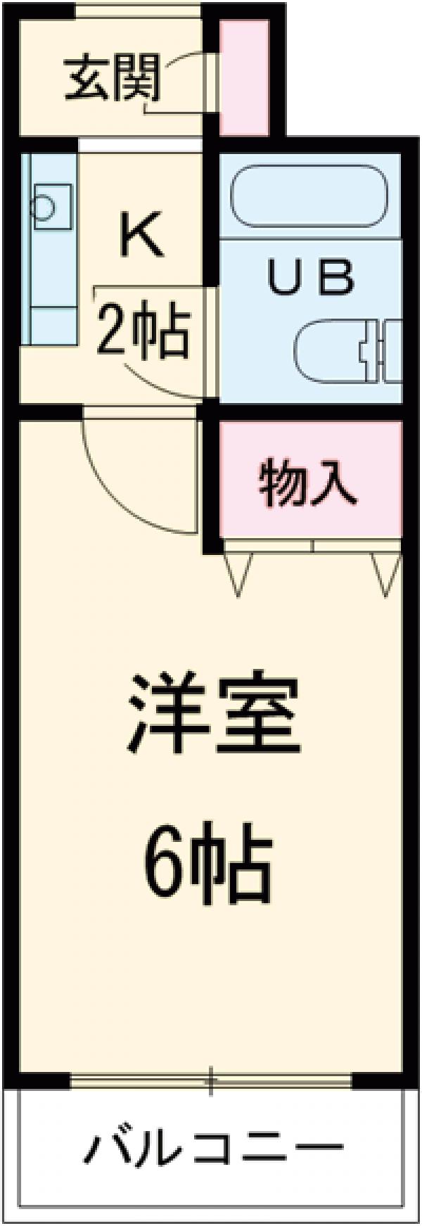 シティクレスト津田沼の間取り