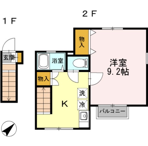 ロエベⅢの間取り