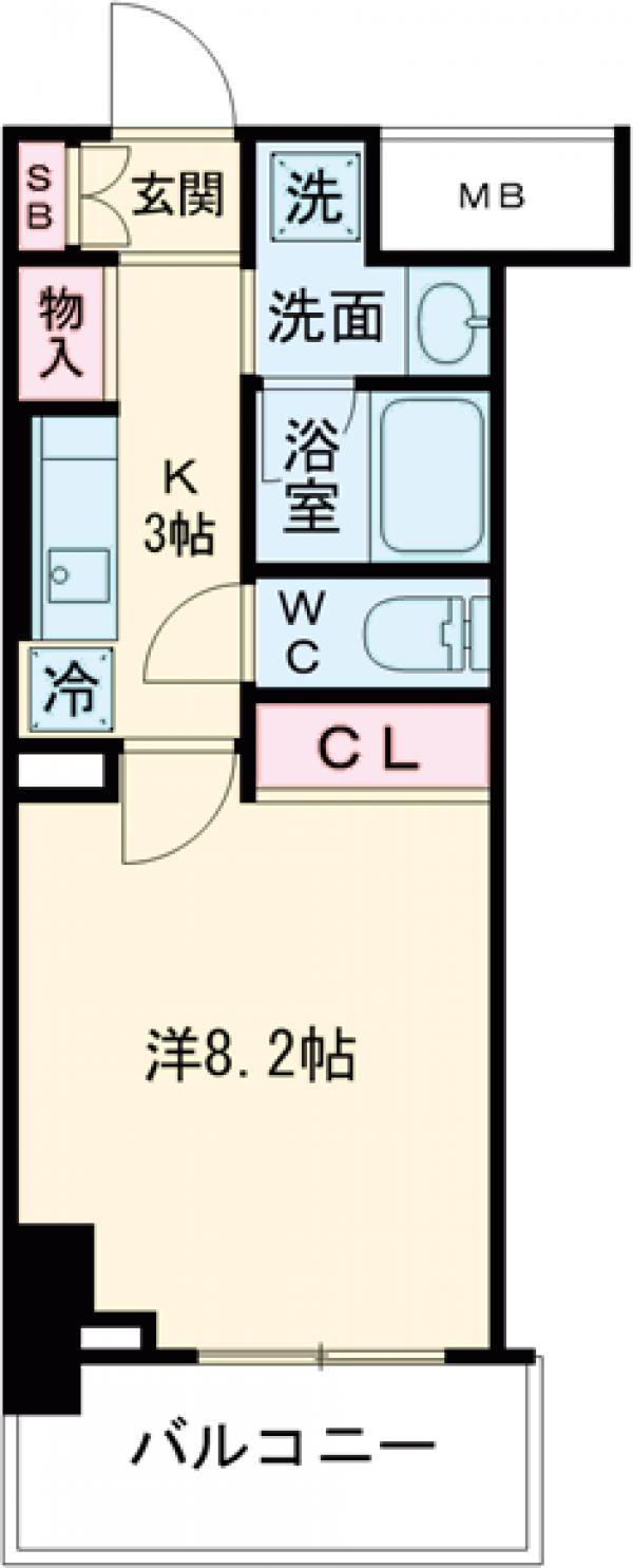 ヒューリック成増の間取り