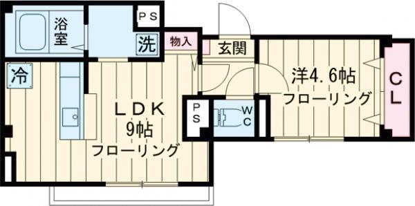 仮)xevo吉祥寺の間取り