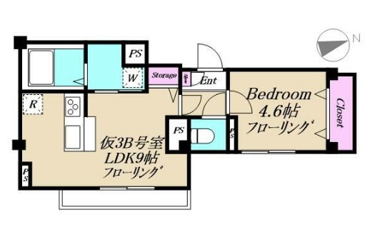 仮)xevo吉祥寺の間取り