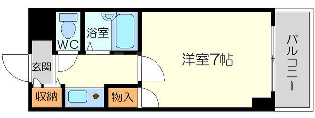 シャルム橋本Ⅲの間取り