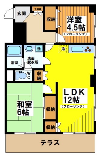 レジ豊郷の間取り