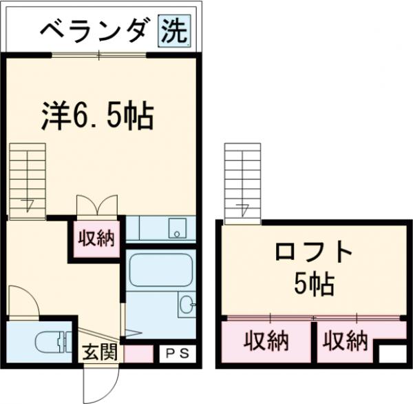 ヴィラ・サビーナ花園の間取り