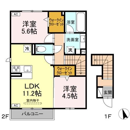 2/4 間取