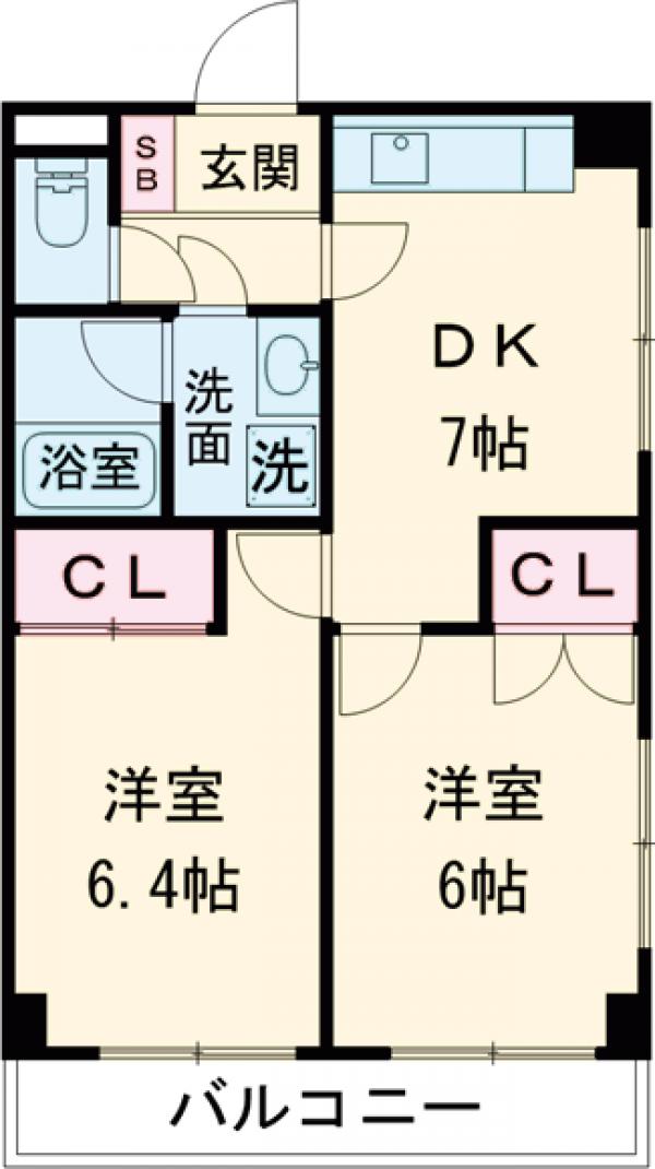 サンシティー要町の間取り