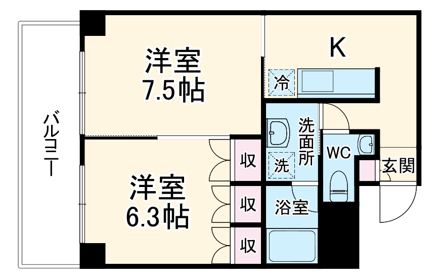 TACHIBANA BOX24の間取り