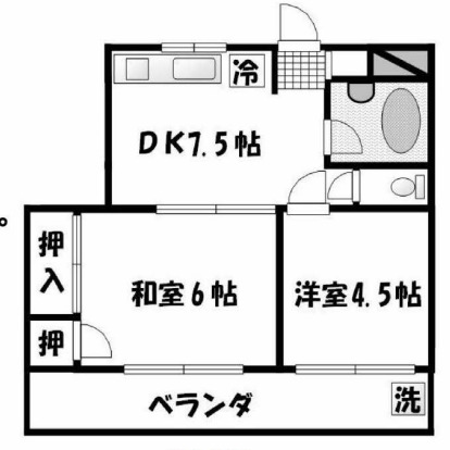 ベルトゥリーの間取り