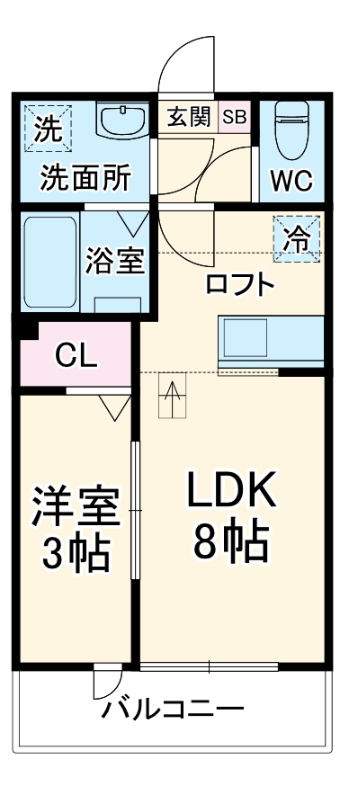 ガーデンヒルズ宮原の間取り