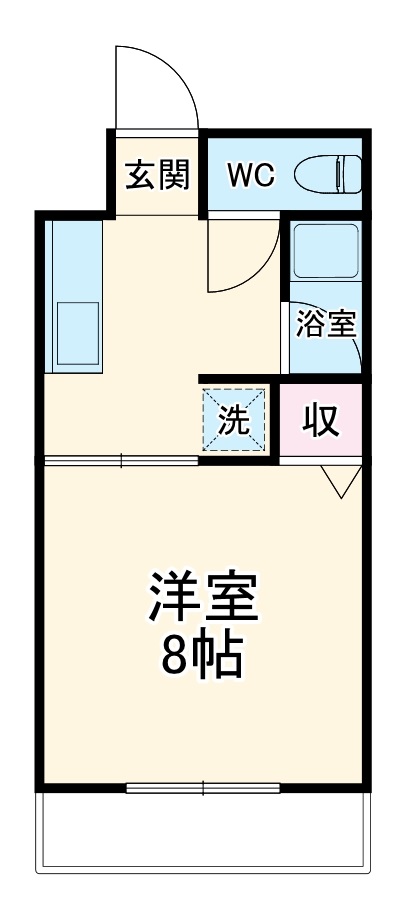 日東マンションの間取り