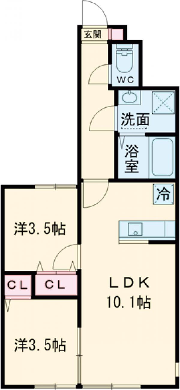 1/1 間取