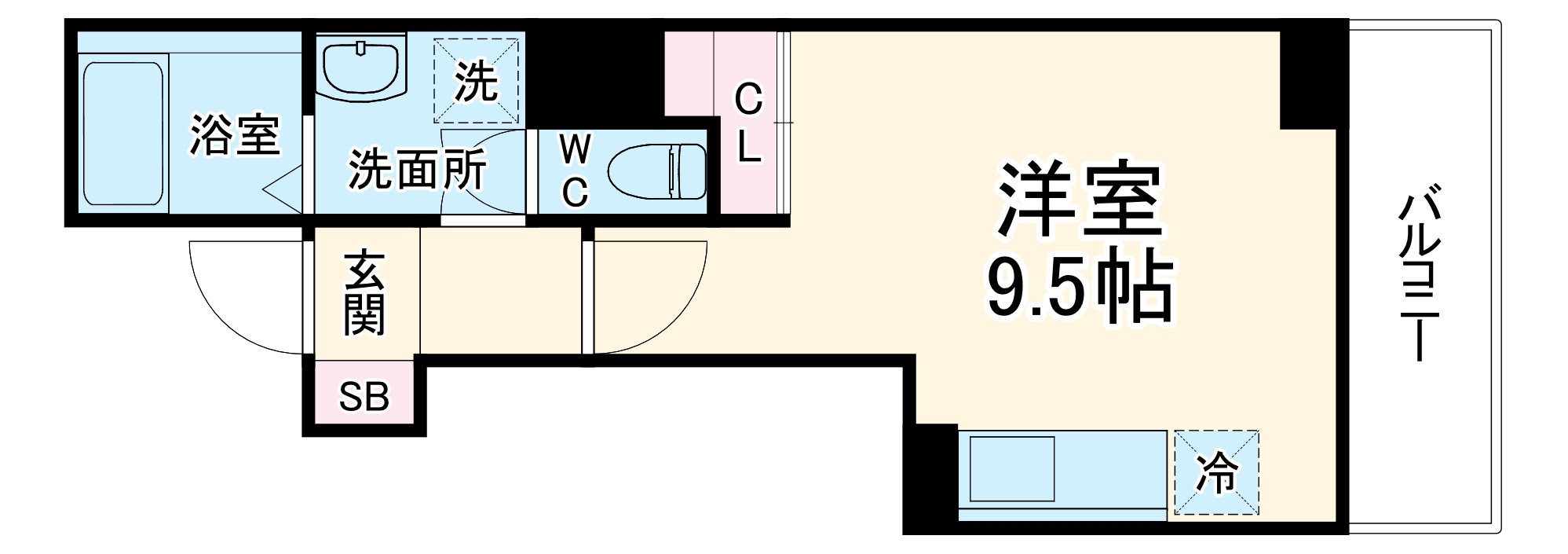 ESBERANSA(エスベランサ)の間取り