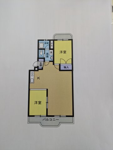 堤コーポの間取り