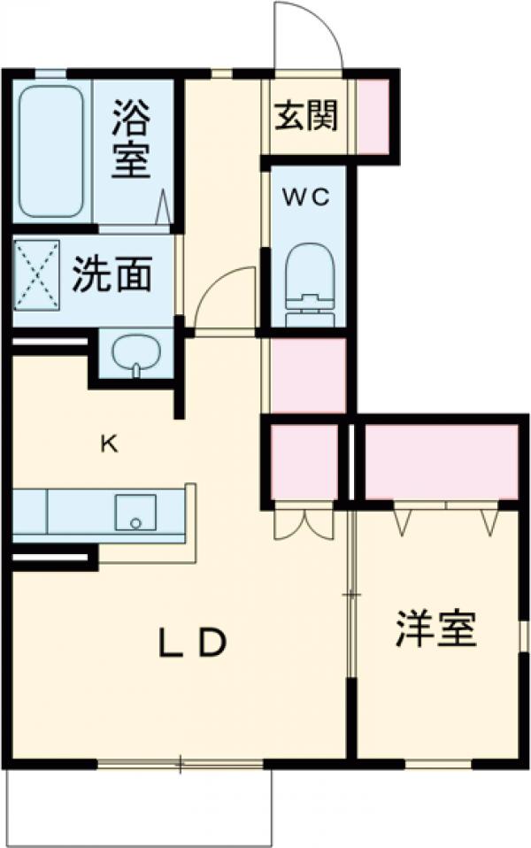 ヴァンベール D棟の間取り