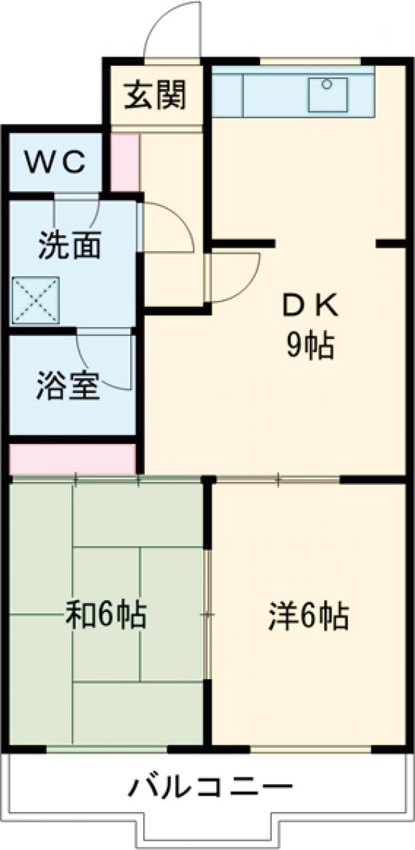 ニューシャトー長岡の間取り