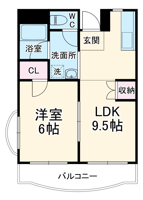 グリーンプラザ御園Ⅲの間取り