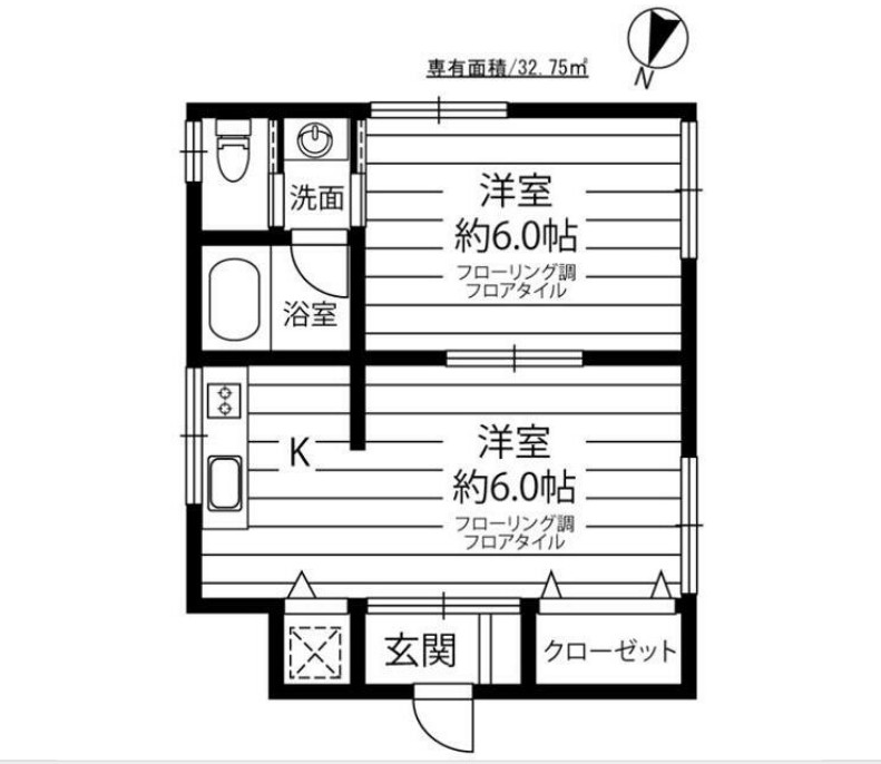 GRAND梶ヶ谷の間取り
