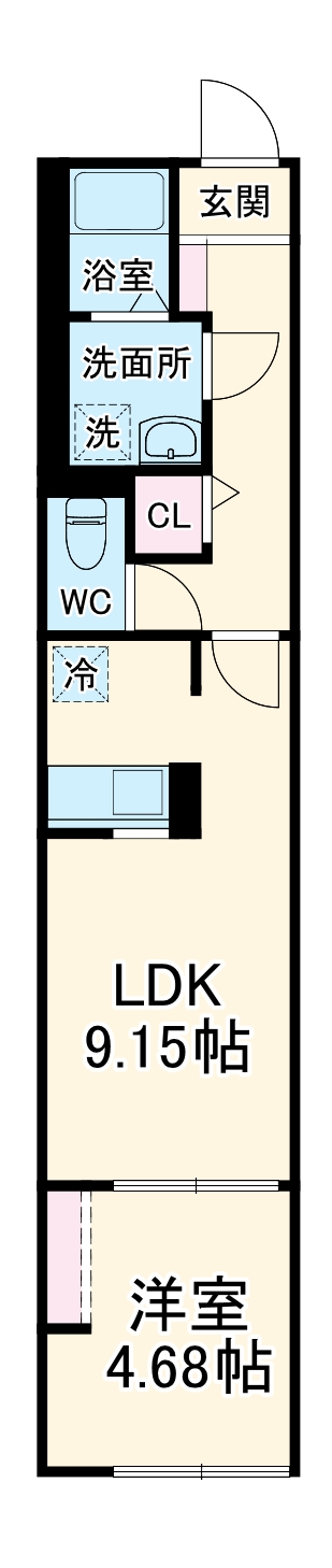 ヤマトヴィレッジパークの間取り