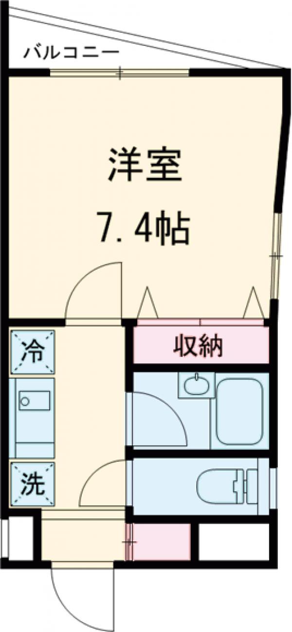 メリディアン清瀬の間取り