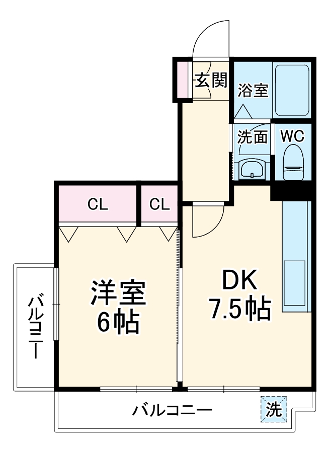 八潮インペリアルハイツの間取り