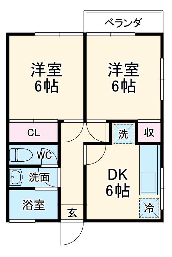セントヒルズ新鎌ヶ谷の間取り