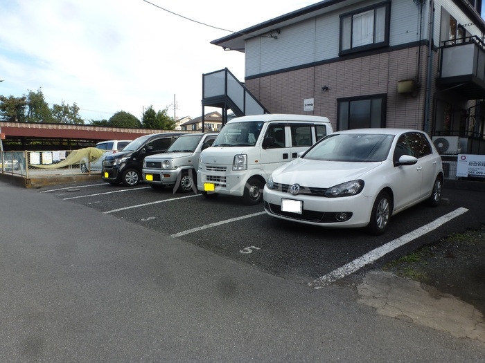 4/14 駐車場