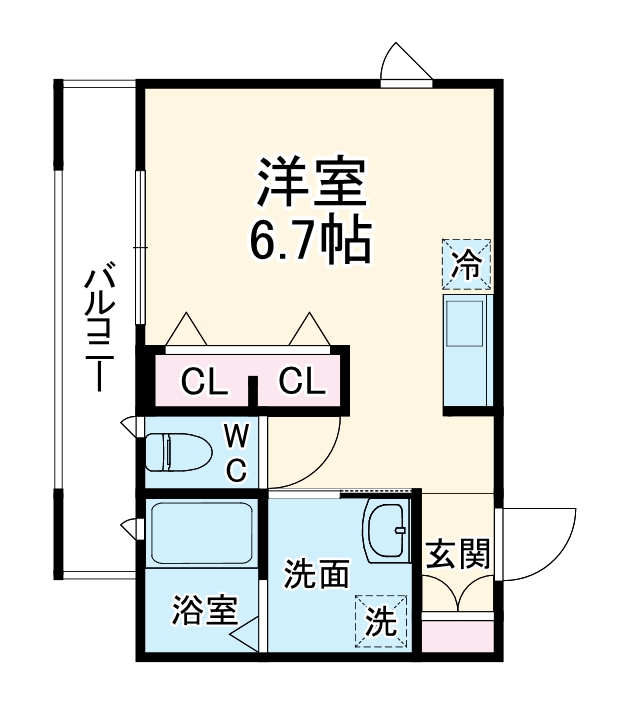 The Kugenuma Gateの間取り