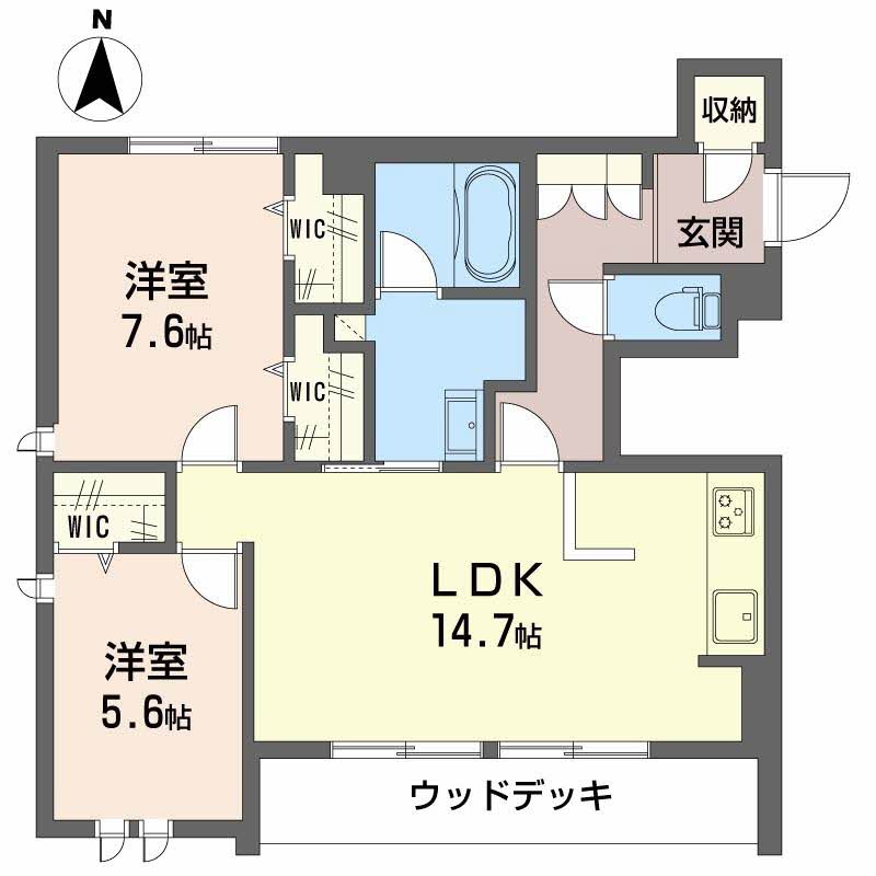 ロンサール・ブランの間取り