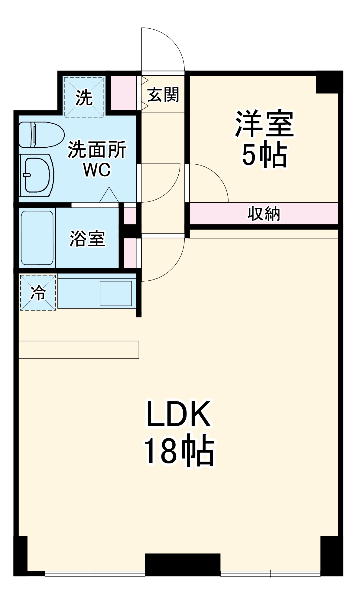 NICアーバンプラザ天王町の間取り