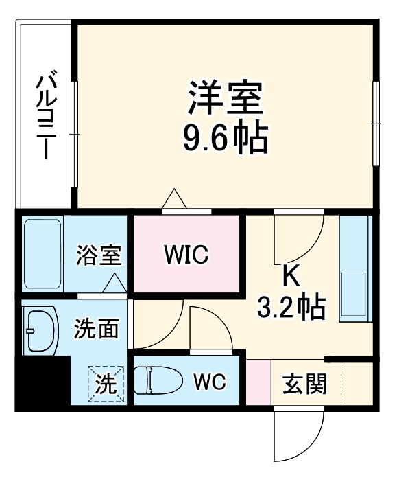 Belle元浜の間取り