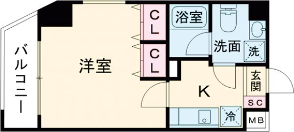 ラフィスタ中野鷺宮の間取り