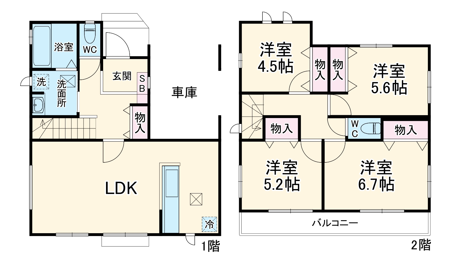 Kolet八千代上高野#03の間取り