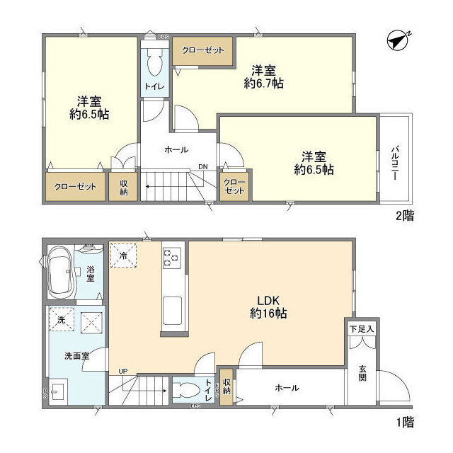 Kolet千葉若松台#04の間取り