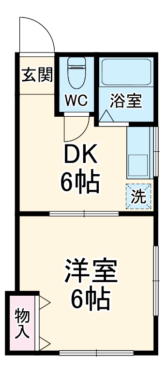 R FIELDS MATSUDOⅤの間取り