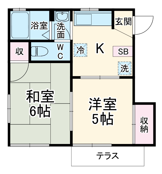 イーストハイムの間取り