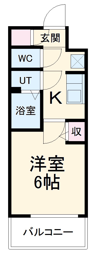メイクス今池PRIMEの間取り