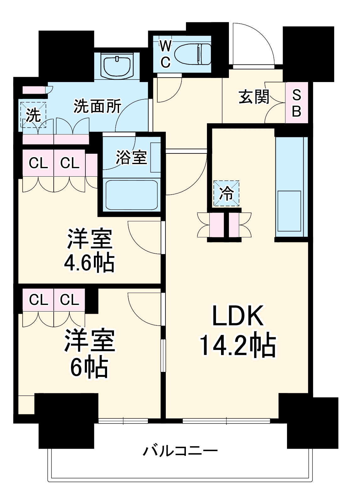 2/24 間取