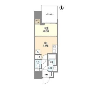 ルフォンプログレ堺筋本町タワーレジデンスの間取り