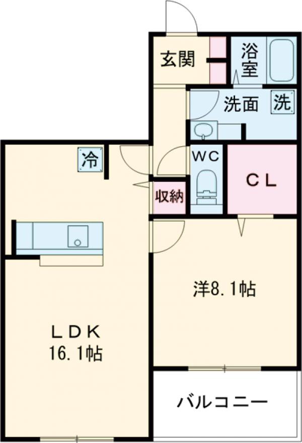 ベオークの間取り