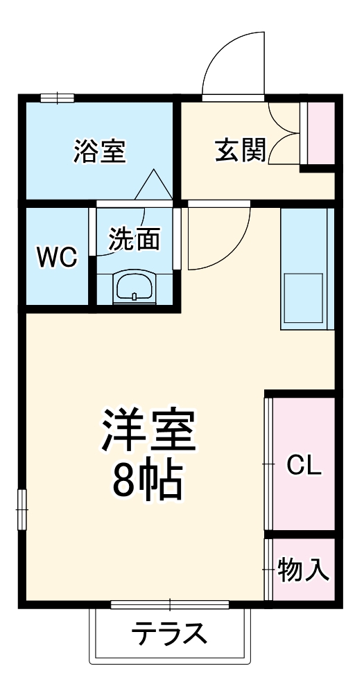 アルファ・クレスの間取り