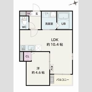 Jack ichibanⅡの間取り